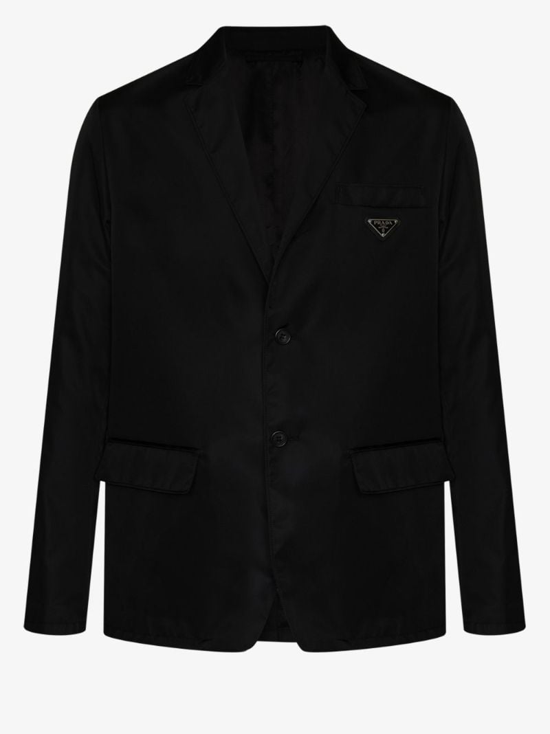 Re-nylon Single-breasted Jacket