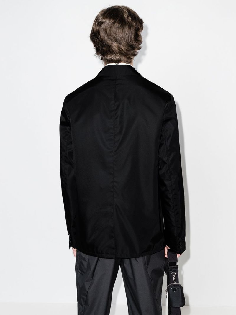 Re-nylon Single-breasted Jacket