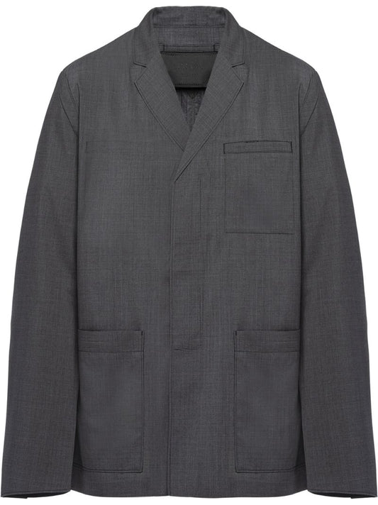 Re-nylon Logo Blazer