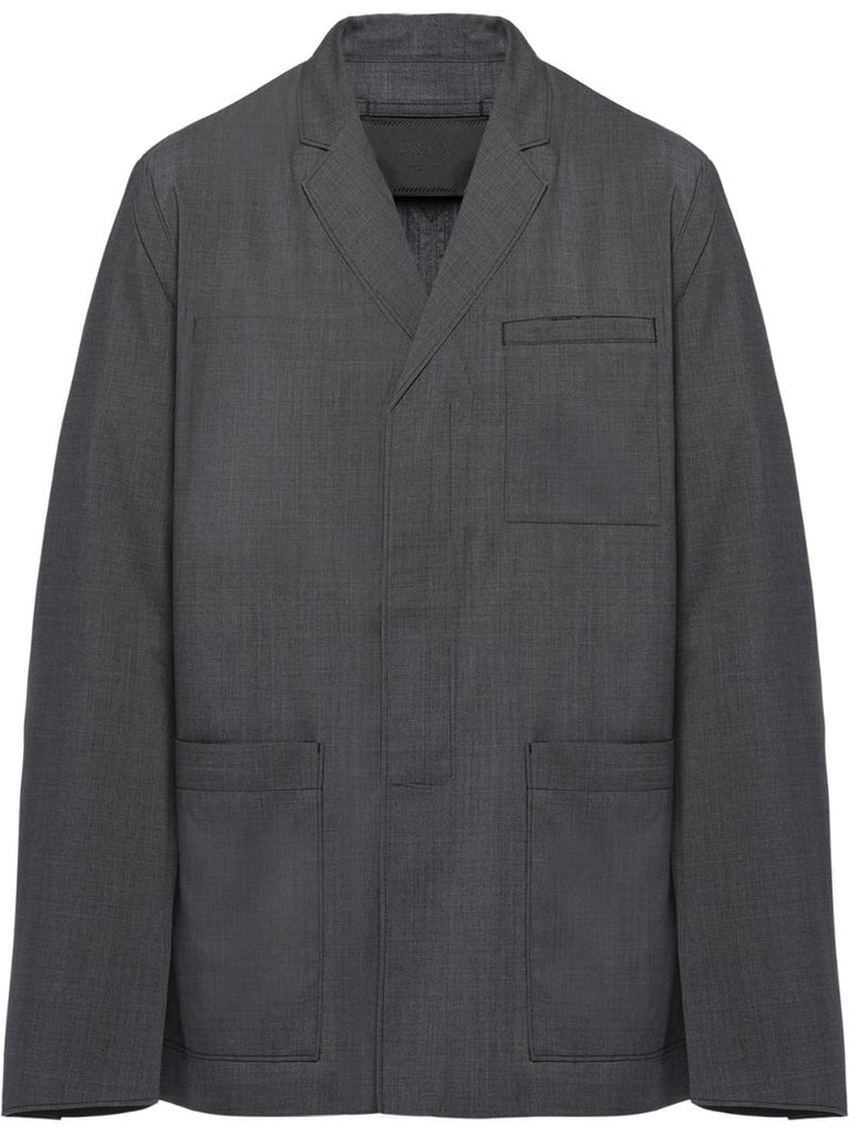 Re-nylon Logo Blazer