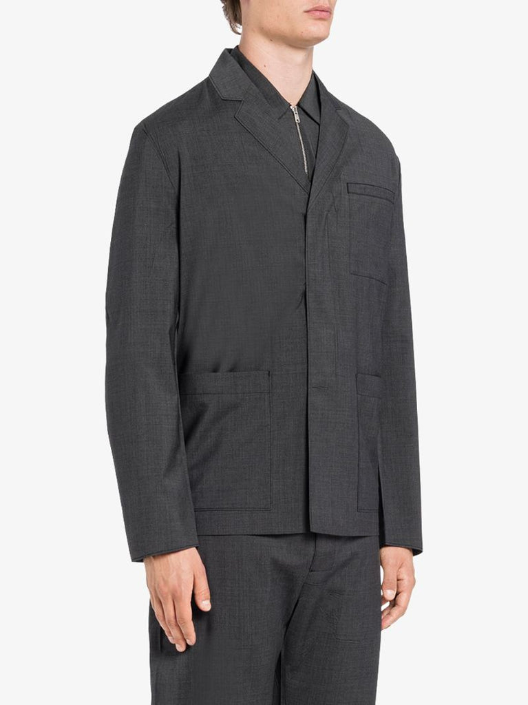 Re-nylon Logo Blazer
