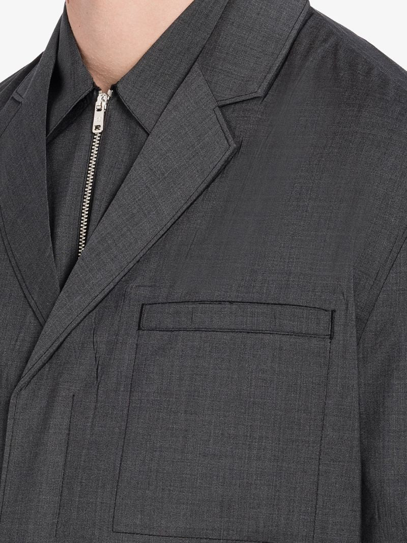 Re-nylon Logo Blazer