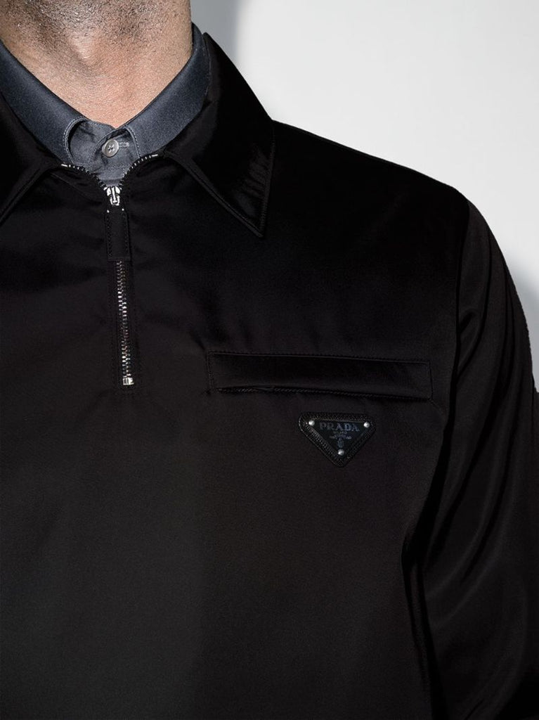 Re-nylon Half-zip Jacket