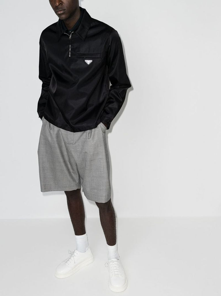 Re-nylon Half-zip Jacket