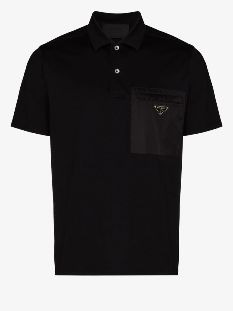 Logo Patch Polo Shirt