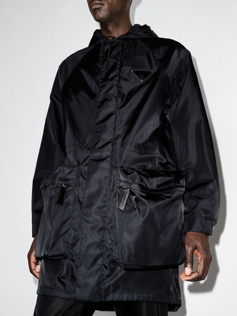 Re-nylon Parka Coat