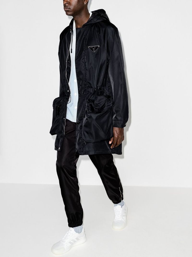 Re-nylon Parka Coat