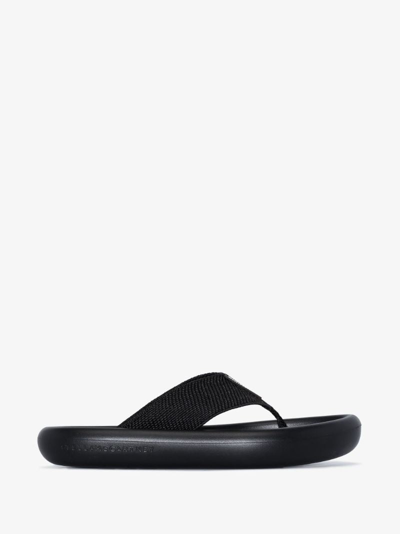 Black Air Slide Sandals
