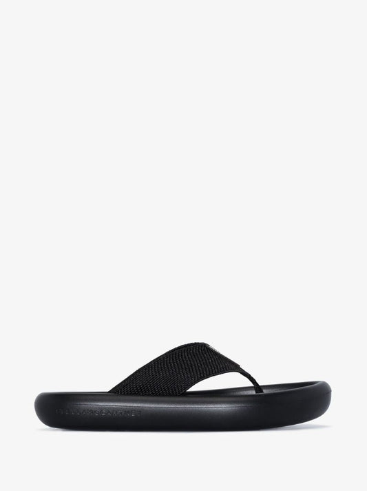Black Air Slide Sandals