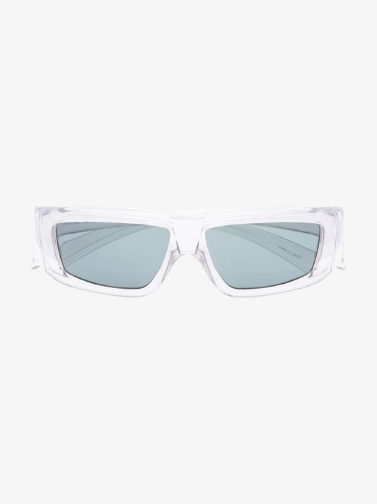 Silver Square Frame Sunglasses