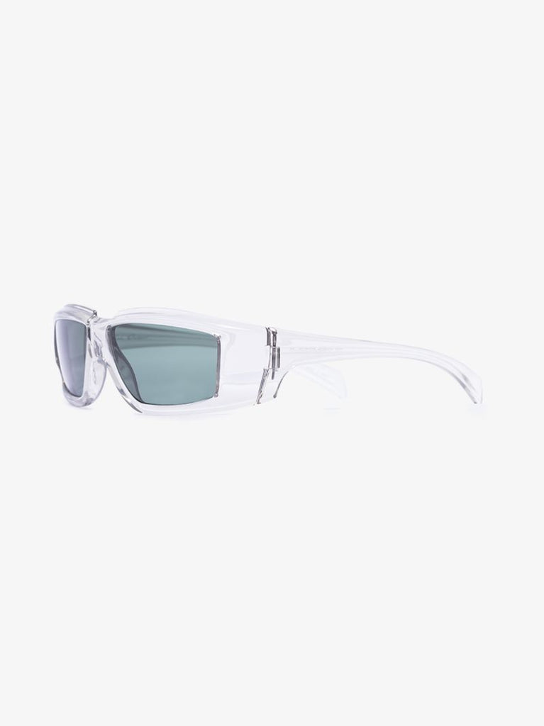 Silver Square Frame Sunglasses