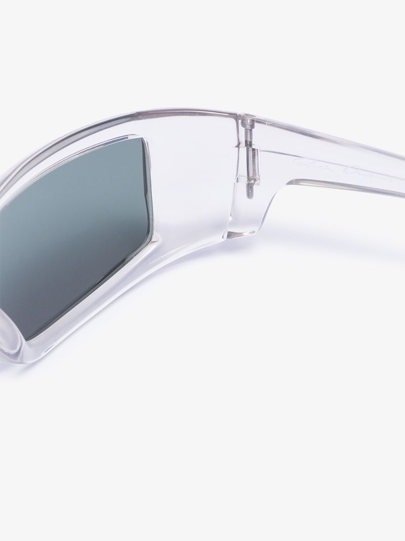 Silver Square Frame Sunglasses