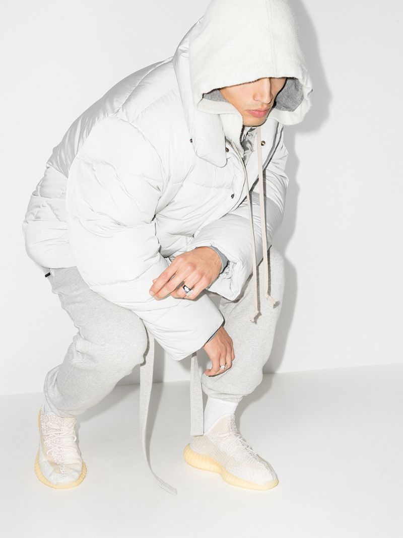 White Boost 350 V2 Natural Sneakers