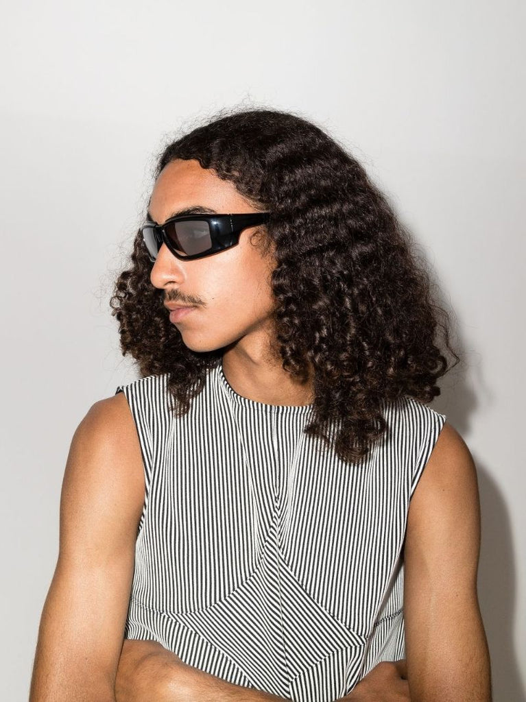 Black Rectangular Sunglasses