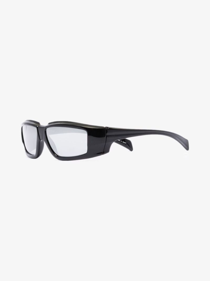 Black Rectangular Sunglasses