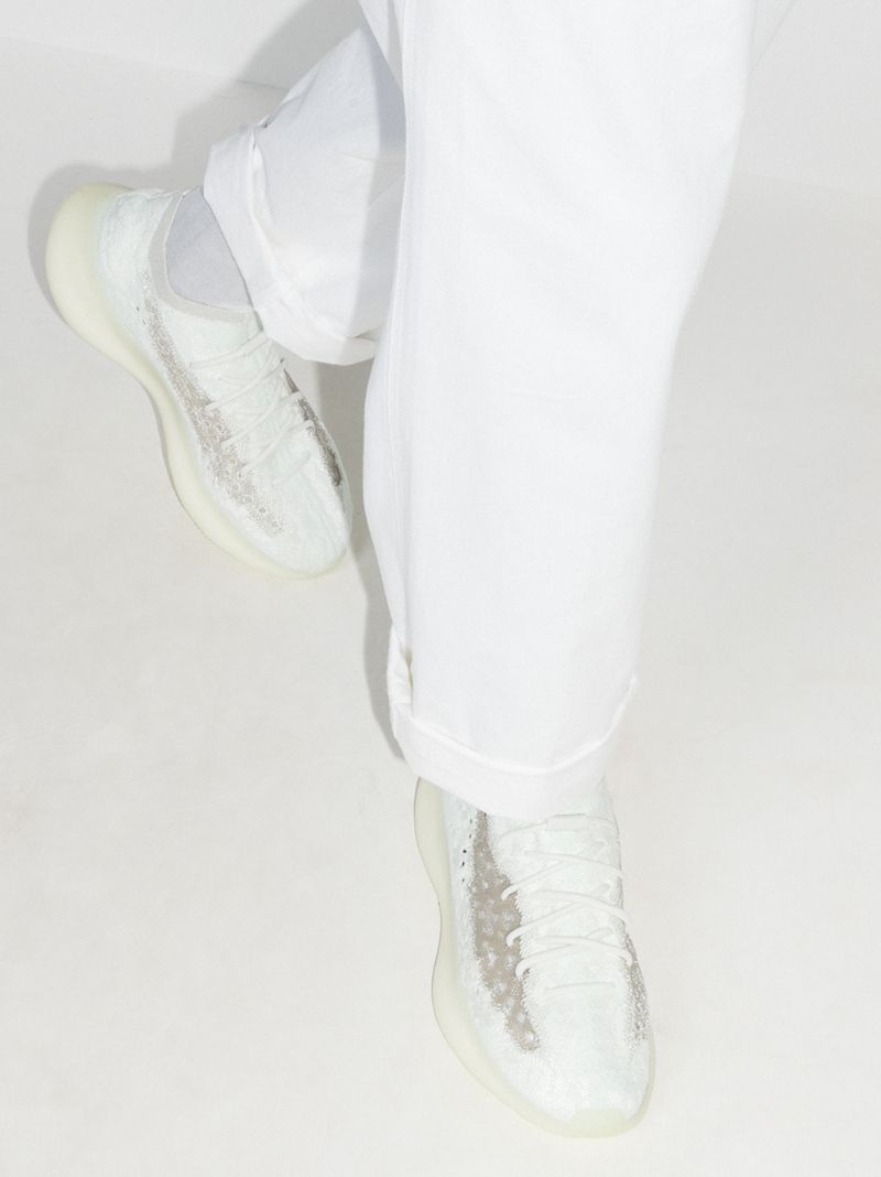 White Boost 380 Calcite Glow Sneakers