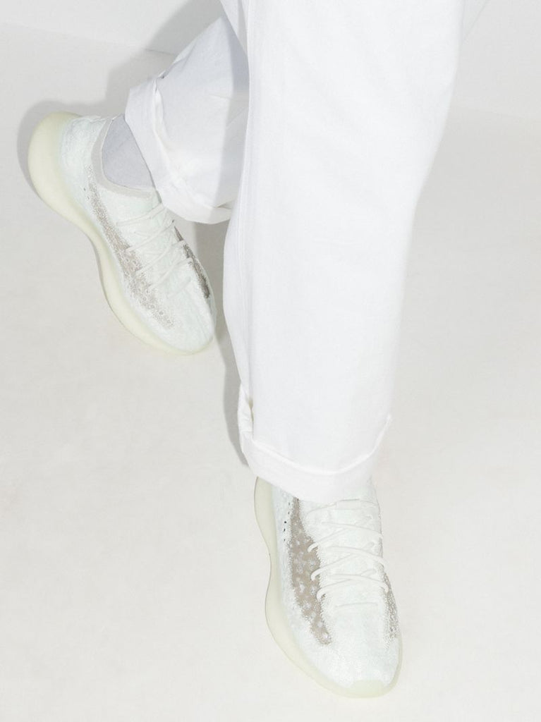 White Boost 380 Calcite Glow Sneakers