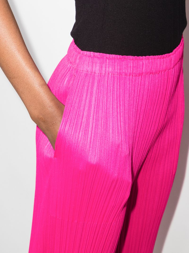 New Colourful Basics PlissÃ_x0083_Â© Trousers