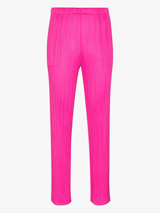 New Colourful Basics PlissÃ_x0083_Â© Trousers