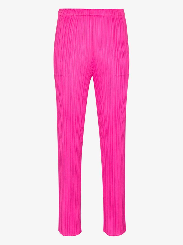 New Colourful Basics PlissÃ_x0083_Â© Trousers