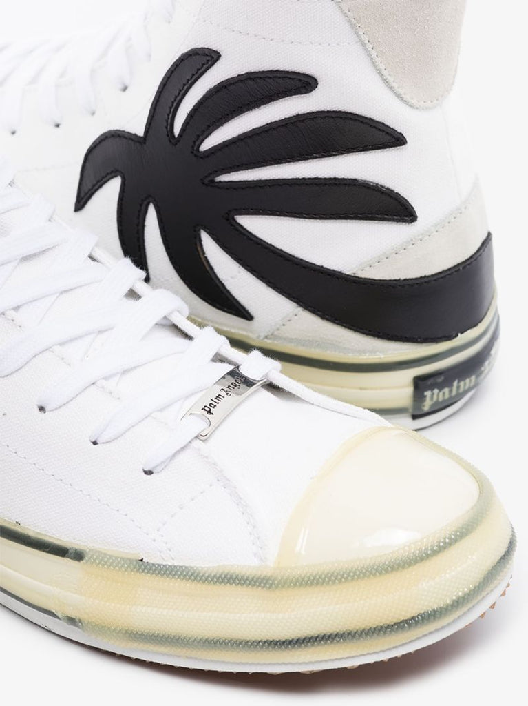 White High Top Canvas Sneakers