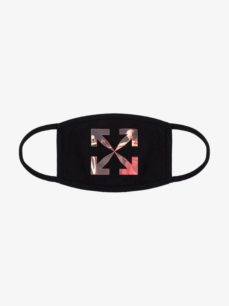 Black Caravaggio Arrows Face Mask