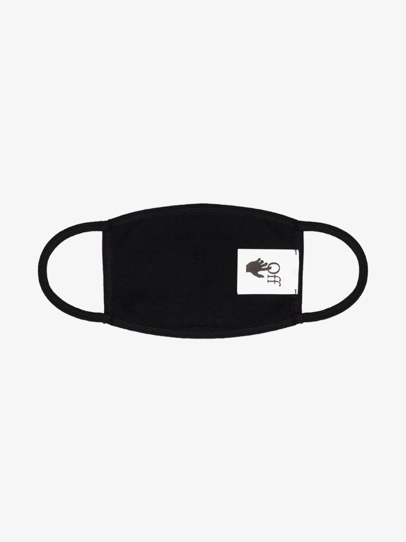 Black Caravaggio Arrows Face Mask