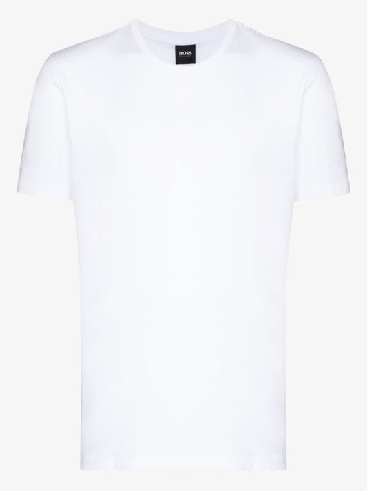 Logo Embroidered Cotton T-shirt