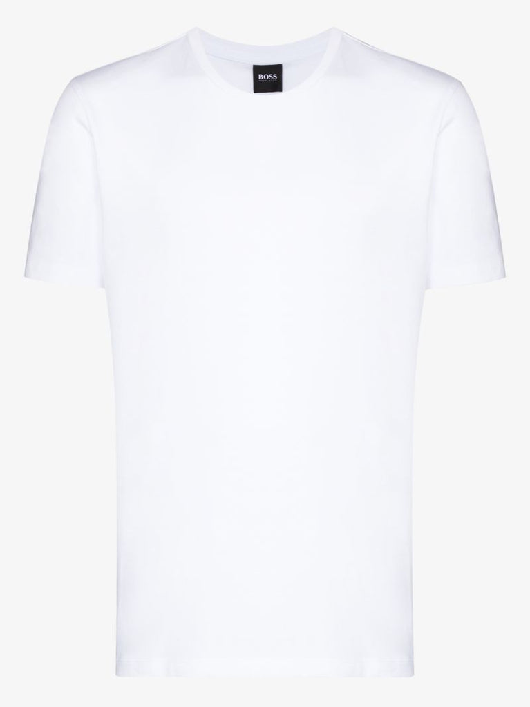 Logo Embroidered Cotton T-shirt