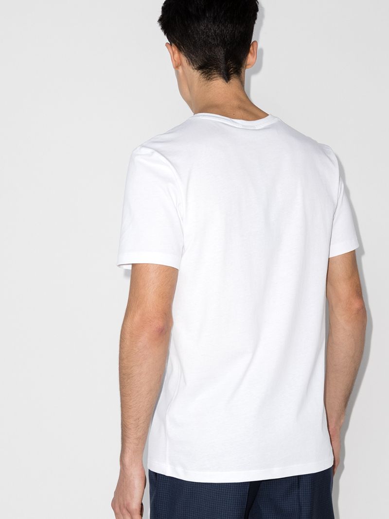 Logo Embroidered Cotton T-shirt