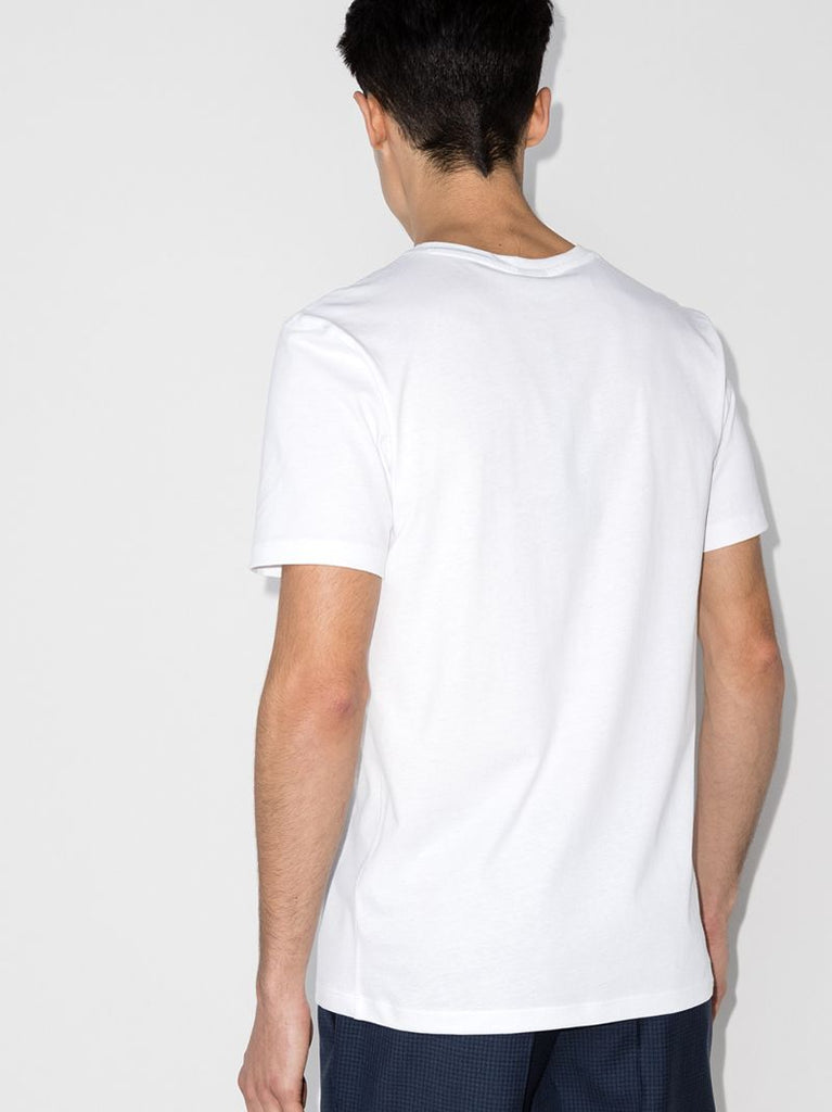 Logo Embroidered Cotton T-shirt