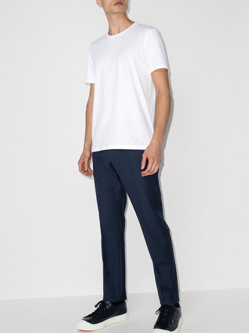 Logo Embroidered Cotton T-shirt
