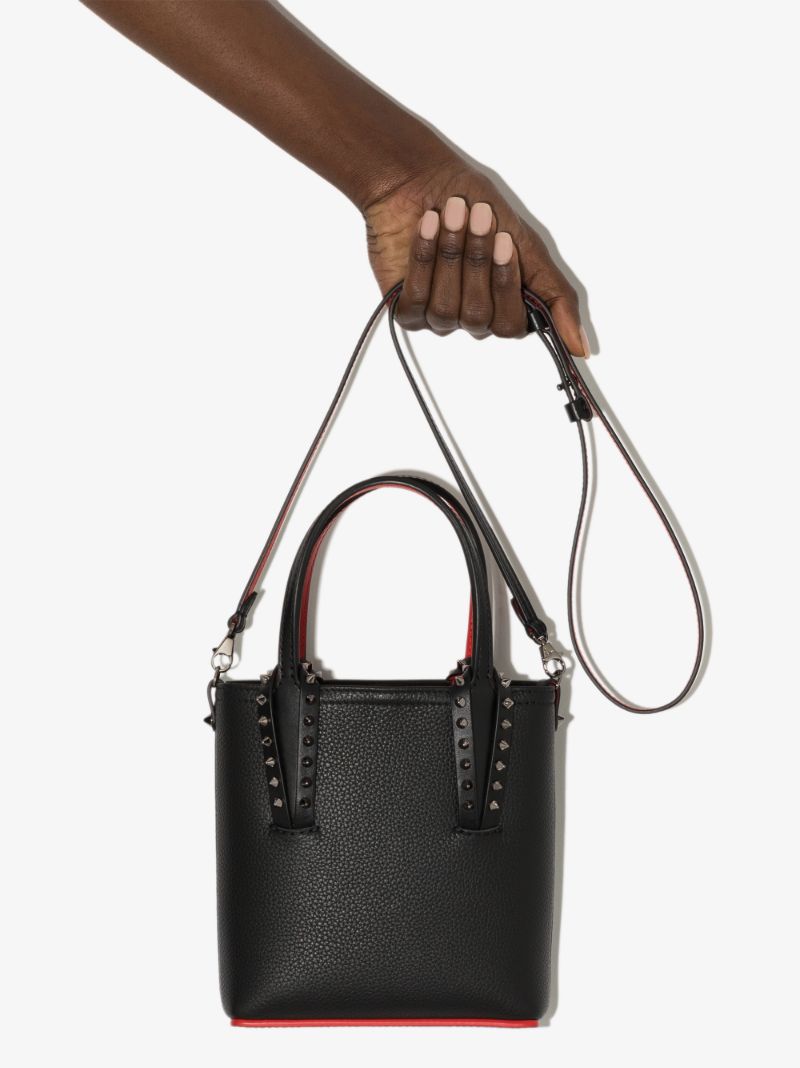 Black Cabata Leather Mini Bag