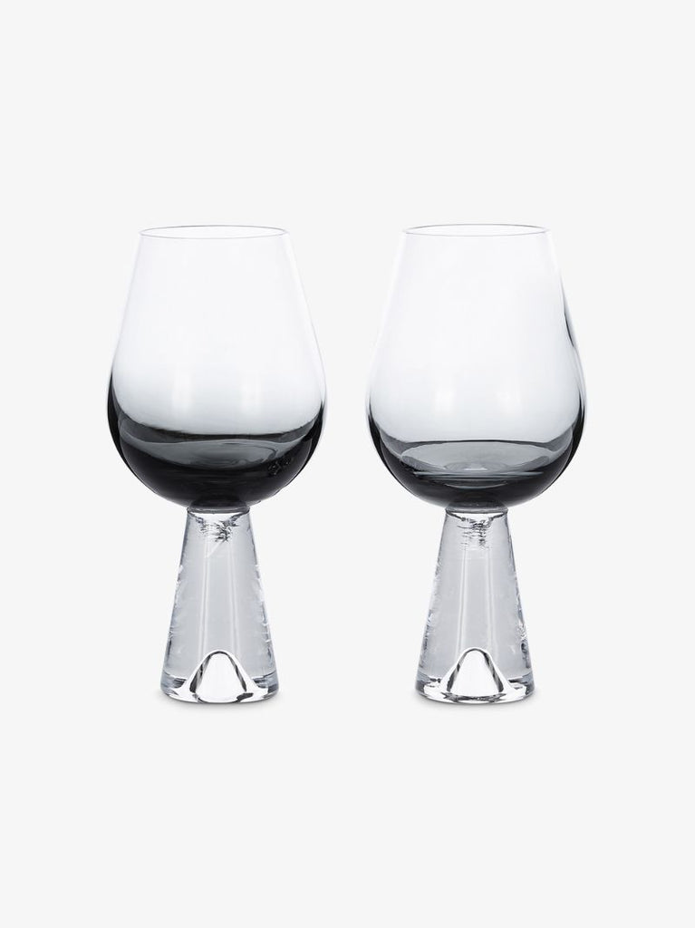 Grey Tank Wine Glass Set