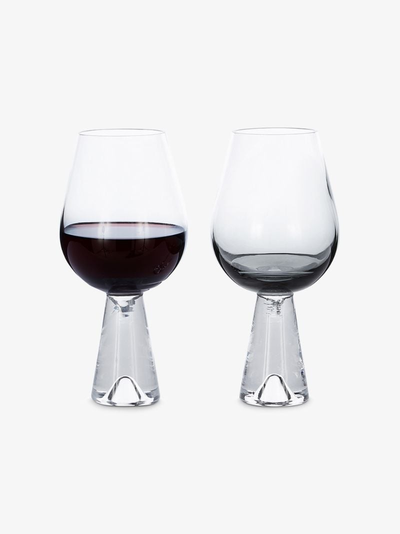 Grey Tank Wine Glass Set
