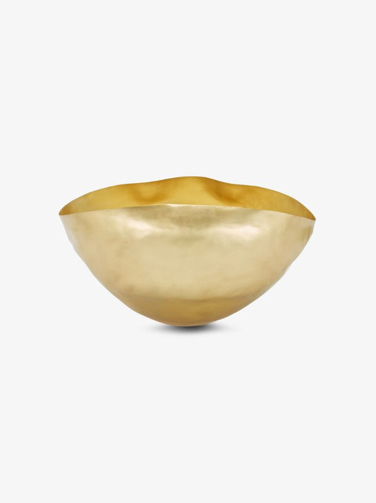Gold Tone Bash Large Vessel