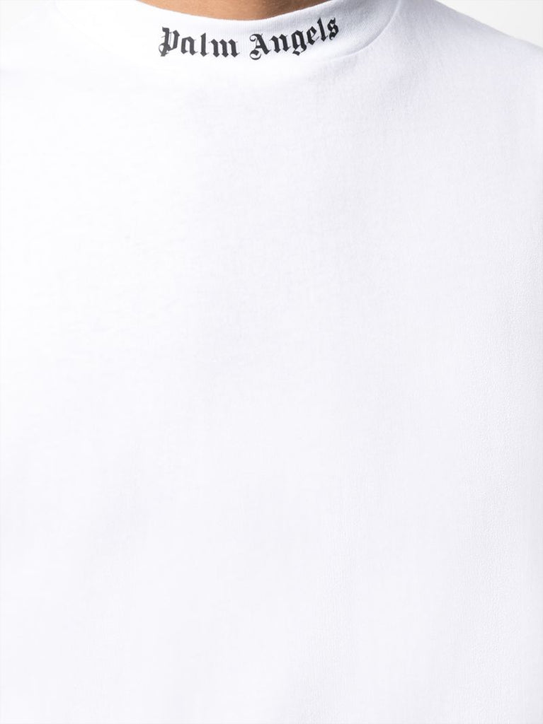 Logo Neck Cotton T-shirt