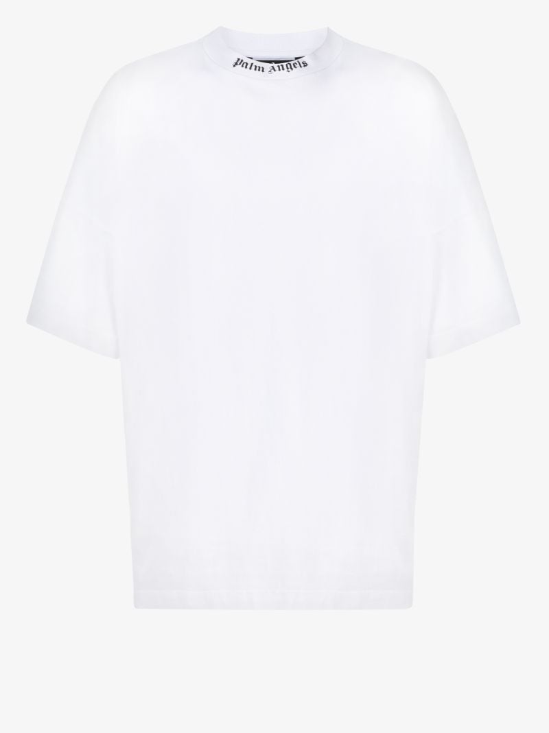 Logo Neck Cotton T-shirt