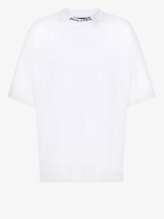 Logo Neck Cotton T-shirt