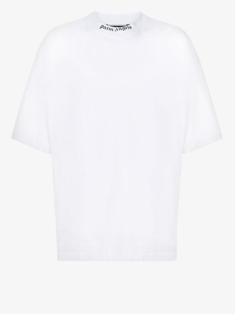 Logo Neck Cotton T-shirt