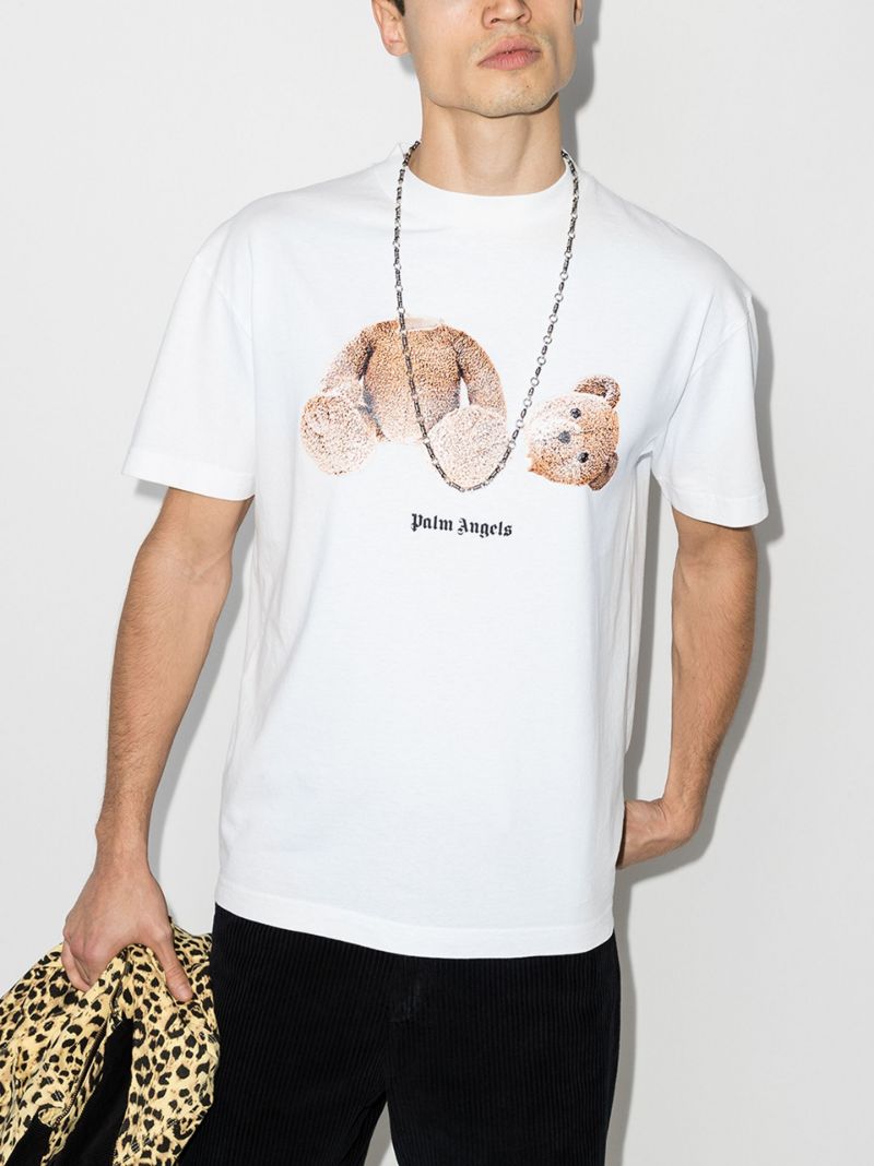 White Bear Print T-shirt