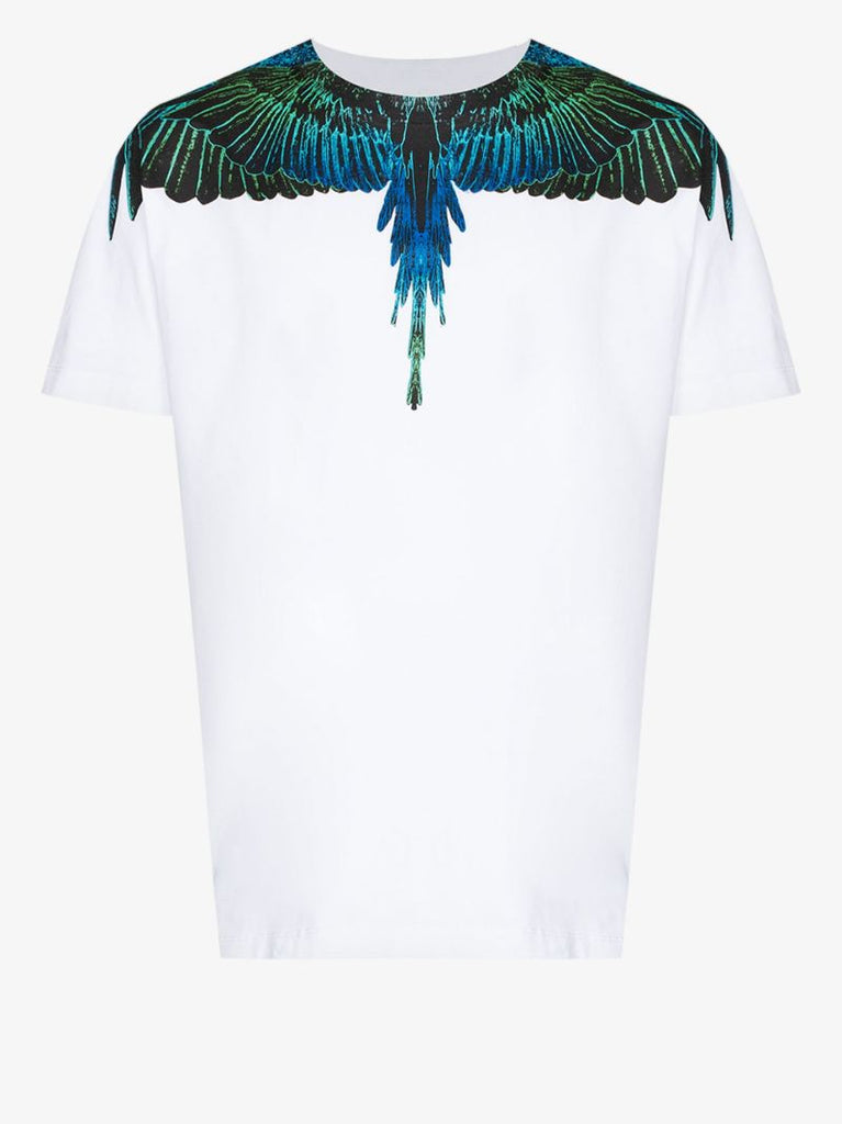 Wings Print Cotton T-shirt