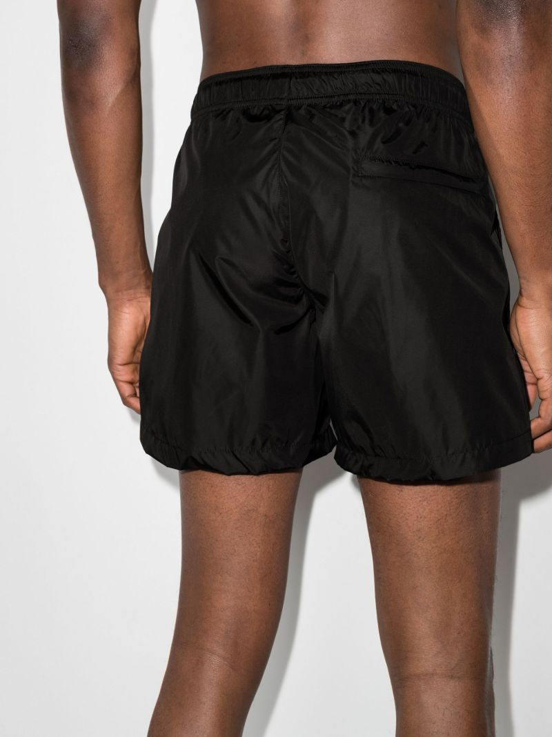 Small Logo Print Swim Shorts