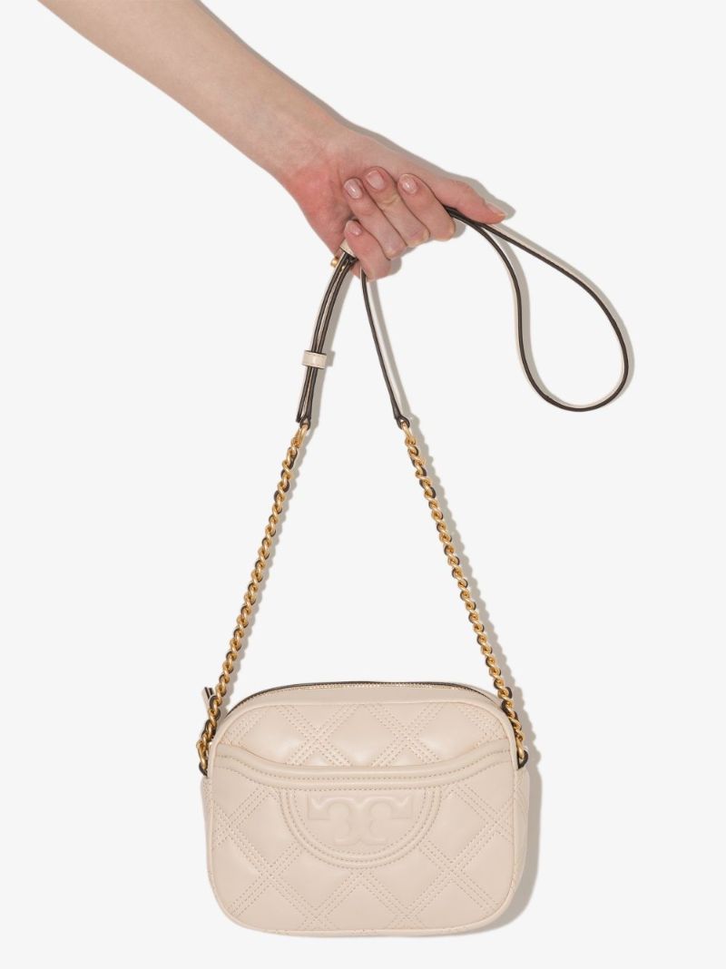 Neutral Fleming Leather Camera Bag
