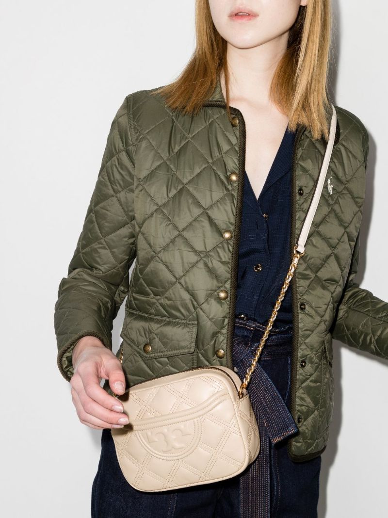 Neutral Fleming Leather Camera Bag