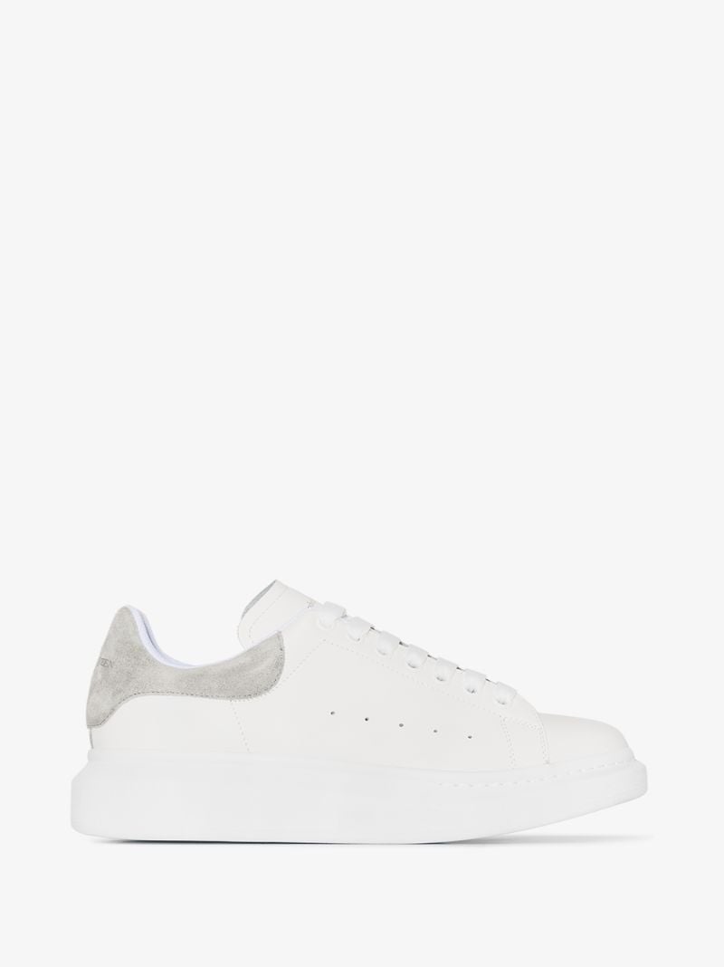 White and Grey Oversized Sneakers