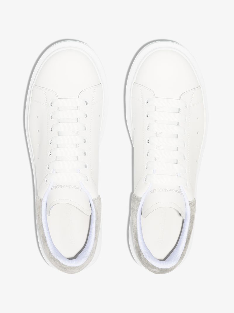 White and Grey Oversized Sneakers