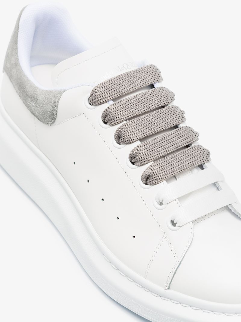 White and Grey Oversized Sneakers