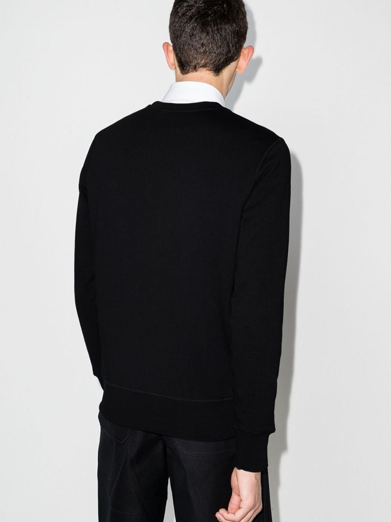 Embroidered Skull Sweatshirt