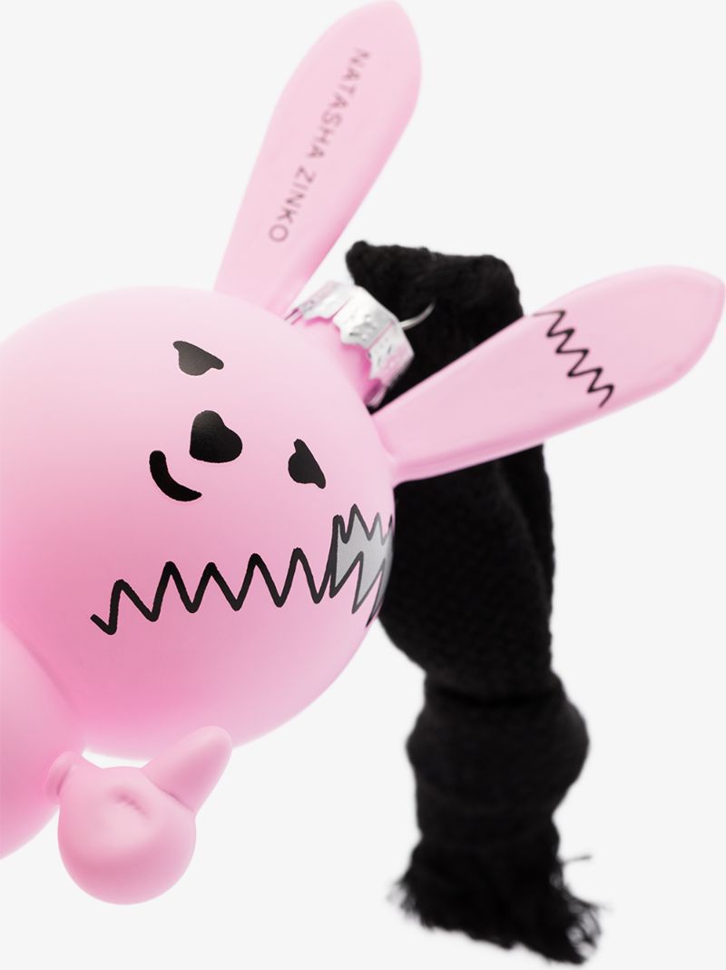 Pink Rabbit Decoration Set